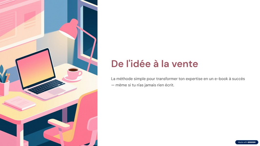 Comment écrire un e-book qui se vend : Le guide complet pour créer, publier et rentabiliser ton savoir